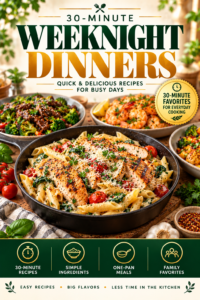30-Minute Weeknight Dinners cover