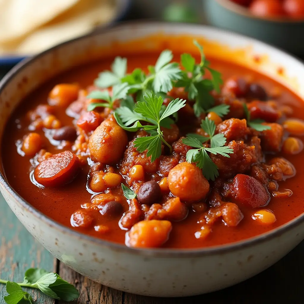 Best Chili with Enchilada Sauce
