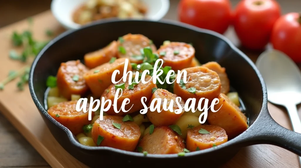 chicken apple sausage