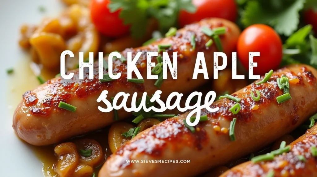 chicken apple sausage