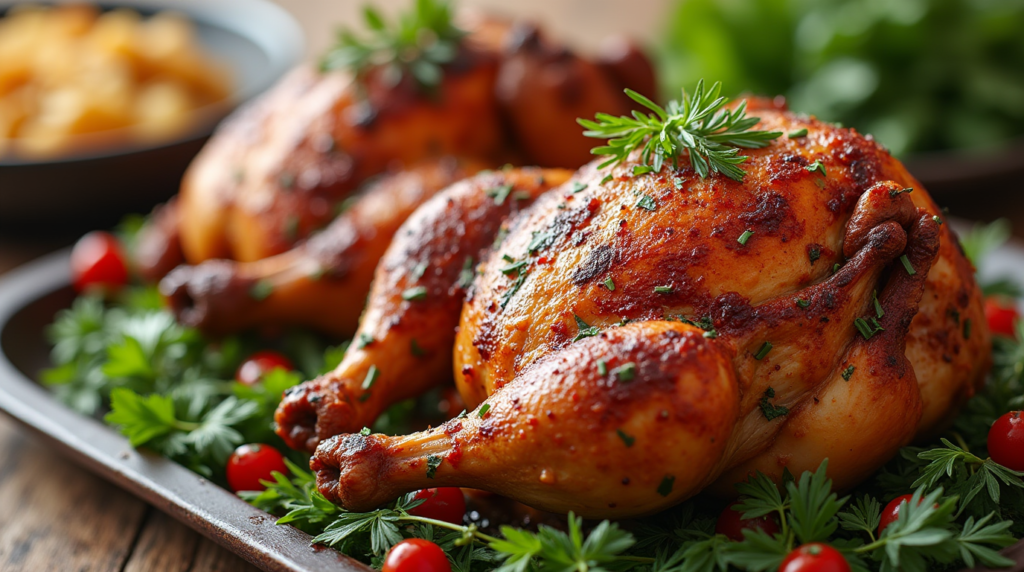 smoked chicken