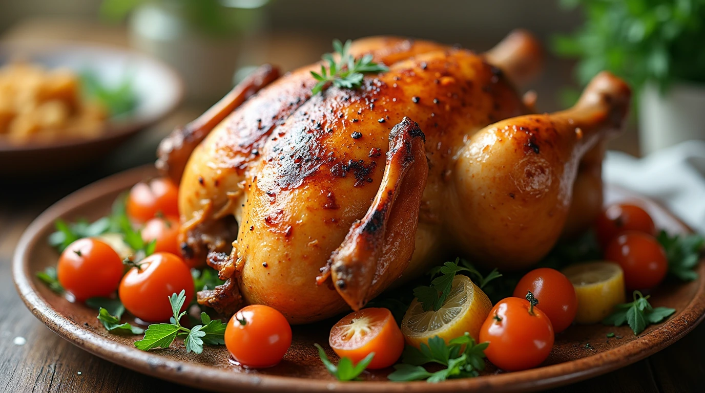 smoked chicken
