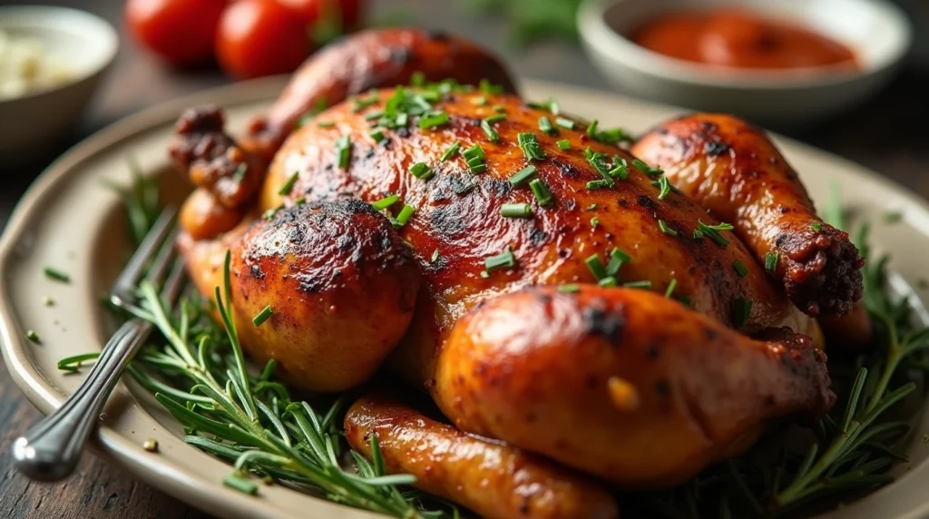 smoked chicken