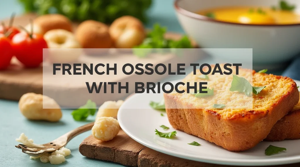French toast casserole with brioche