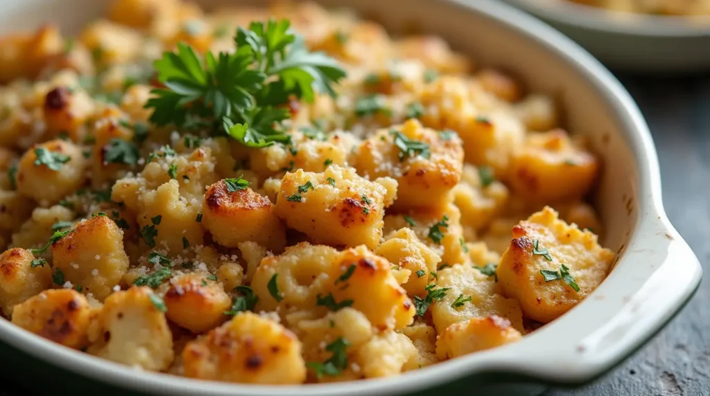 chicken stuffing casserole