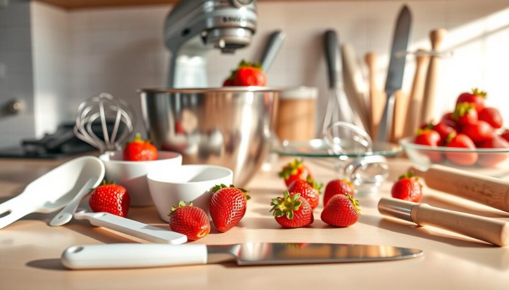 Strawberry Angel Food Cake Dessert